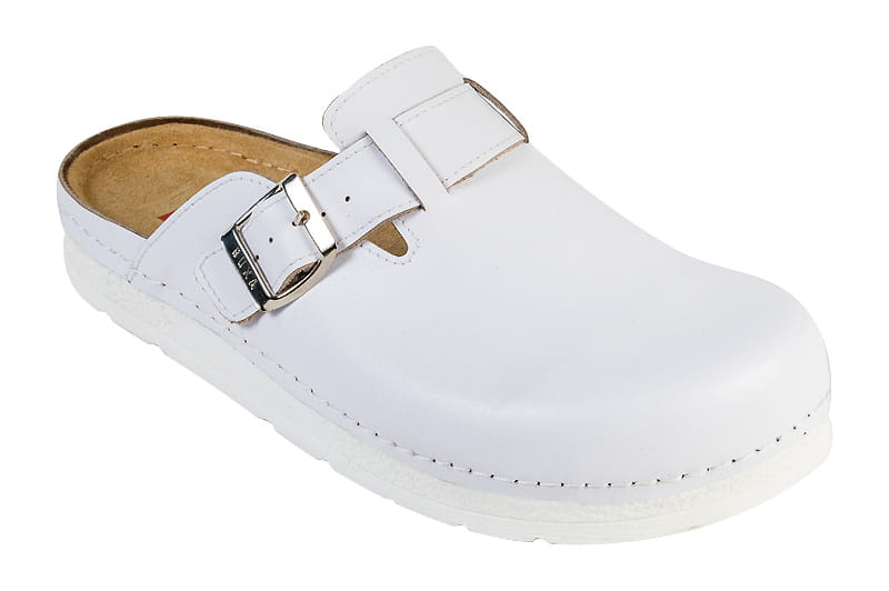 Skórzane klapki medyczne anatomic