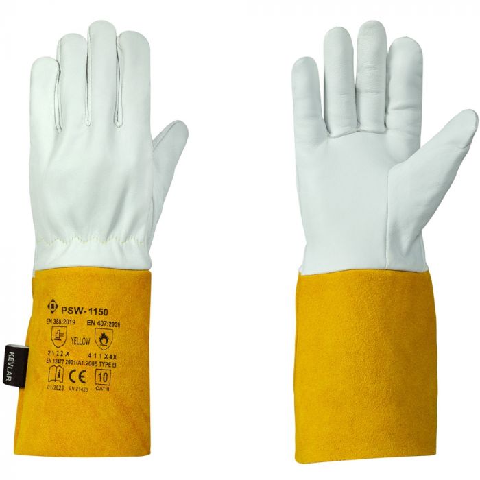 Rękawice Spawalnicze PSW 1150 Yellow