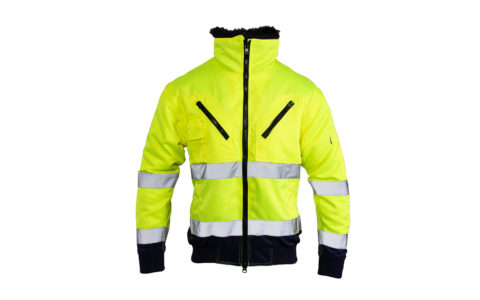 Kurtka odblaskowa pilotka z odpinanymi elementami